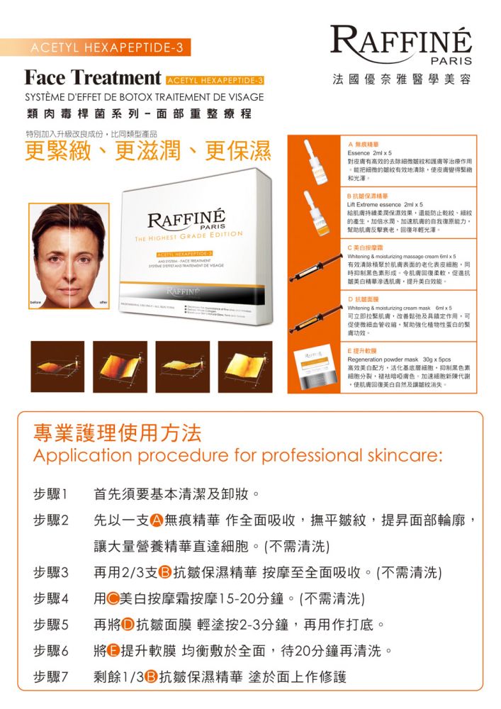 RAFFINE AH3 System - Face Treatment
